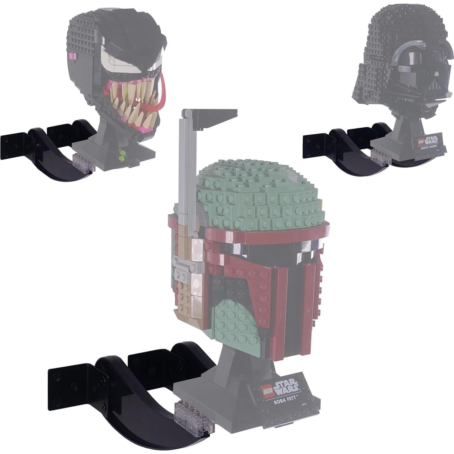 Soportes de Pared LEGO BrickVisions para Modelos 2x4