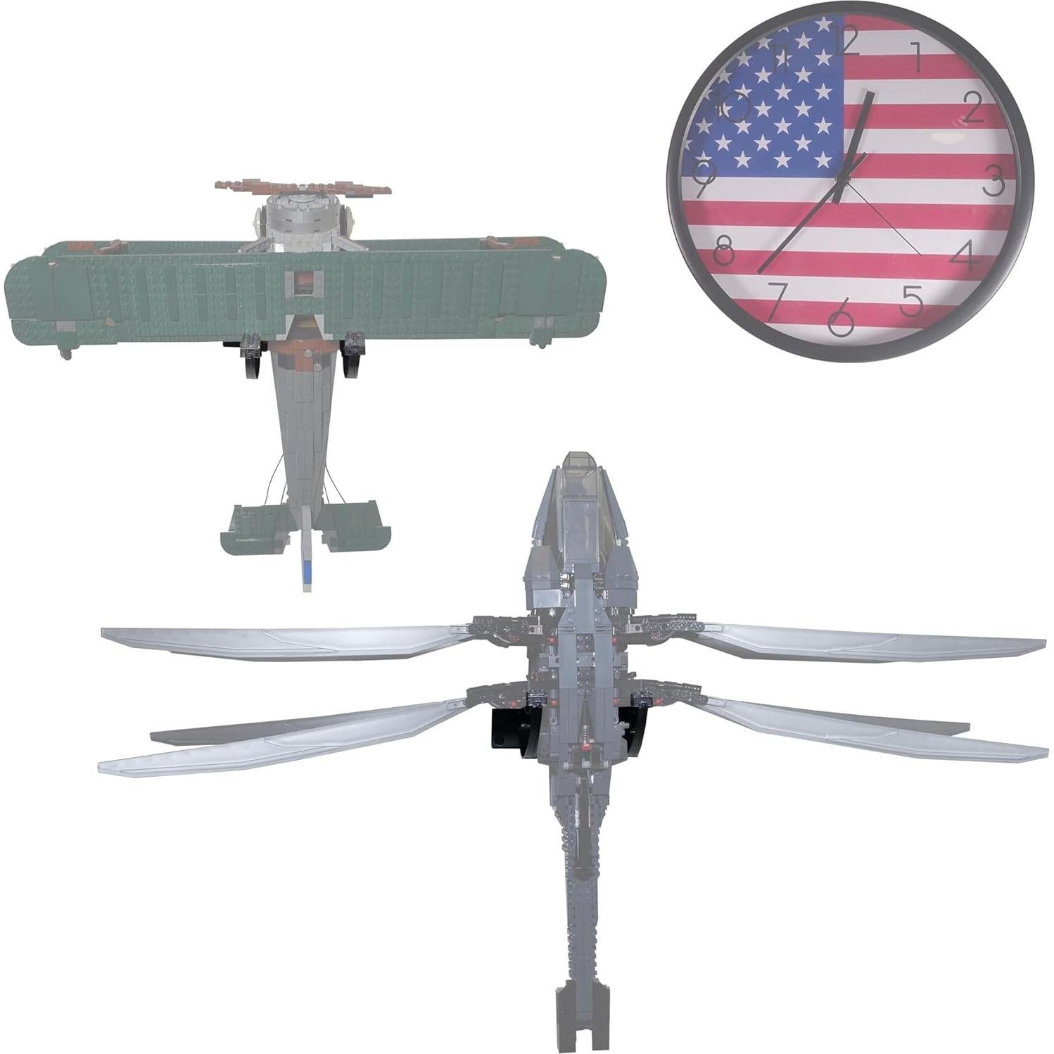 Soportes de Pared LEGO BrickVisions para Modelos 2x4