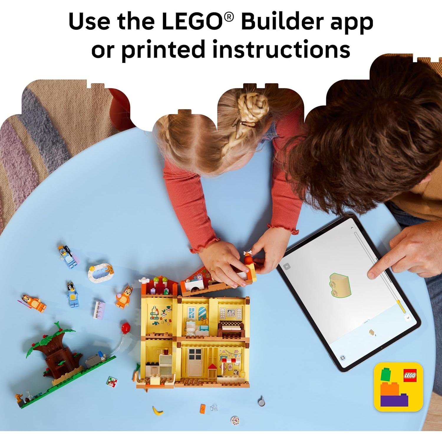 LEGO Casa Familiar de Bluey 11203 - Juguete para Niños 4 Años