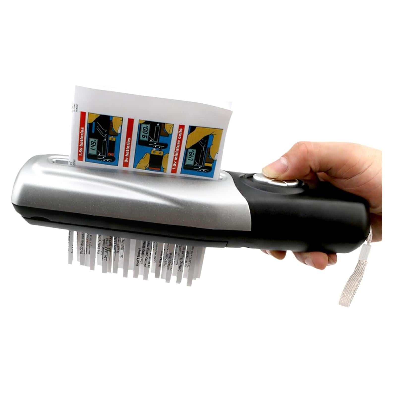 Destructora de Papel Portátil USB HERCHR 388g Compacta