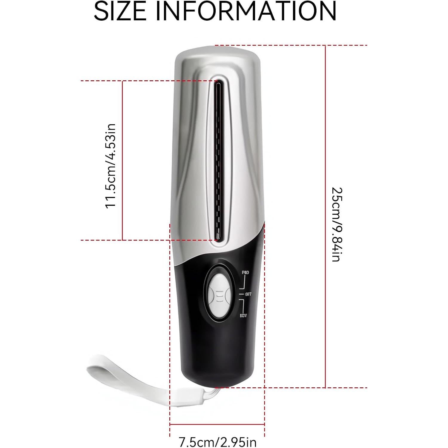 Destructora de Papel Portátil USB HERCHR 388g Compacta