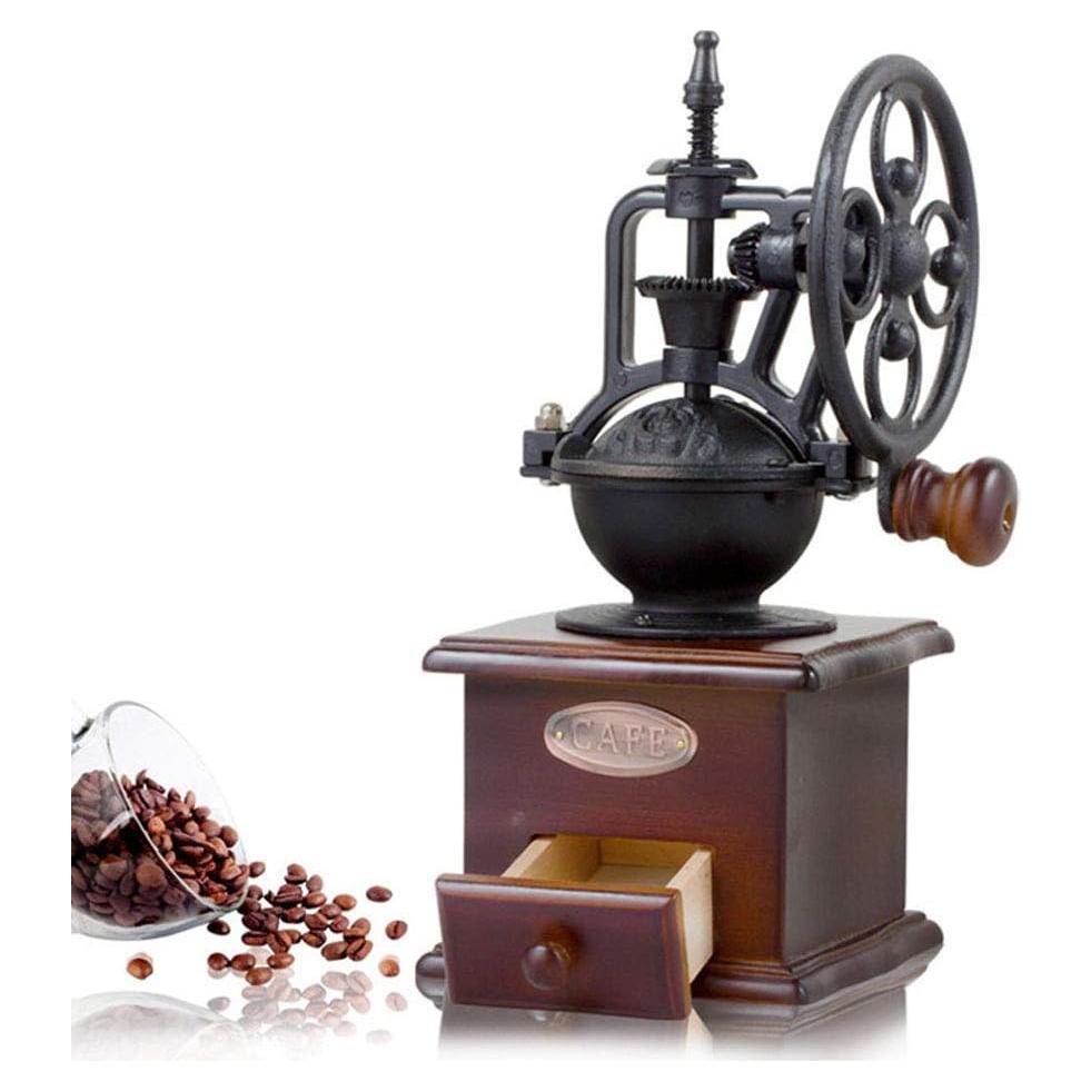 Molino de Café Manual YUEHUA de Madera Vintage 1.09 kg