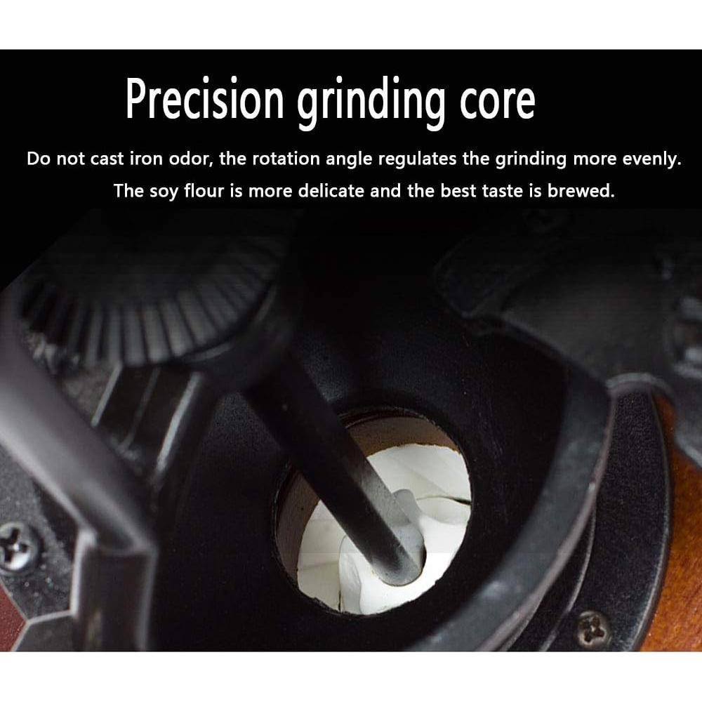 Molino de Café Manual YUEHUA de Madera Vintage 1.09 kg