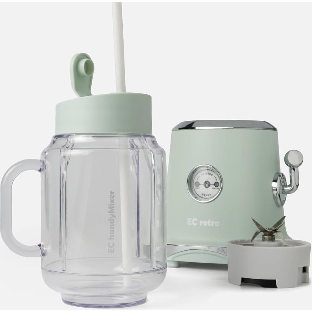 Licuadora Smoothie Retro EC Retro 300W 2 Velocidades Verde