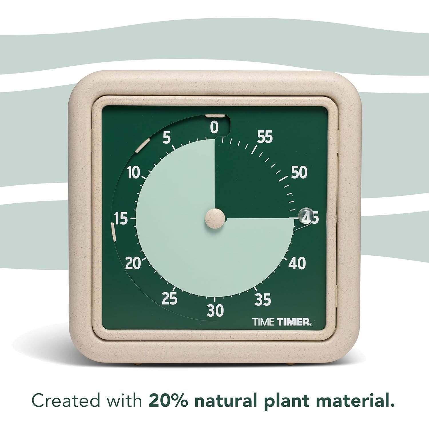 Temporizador Visual Time Timer Eco 60 Minutos 20.32 cm Verde