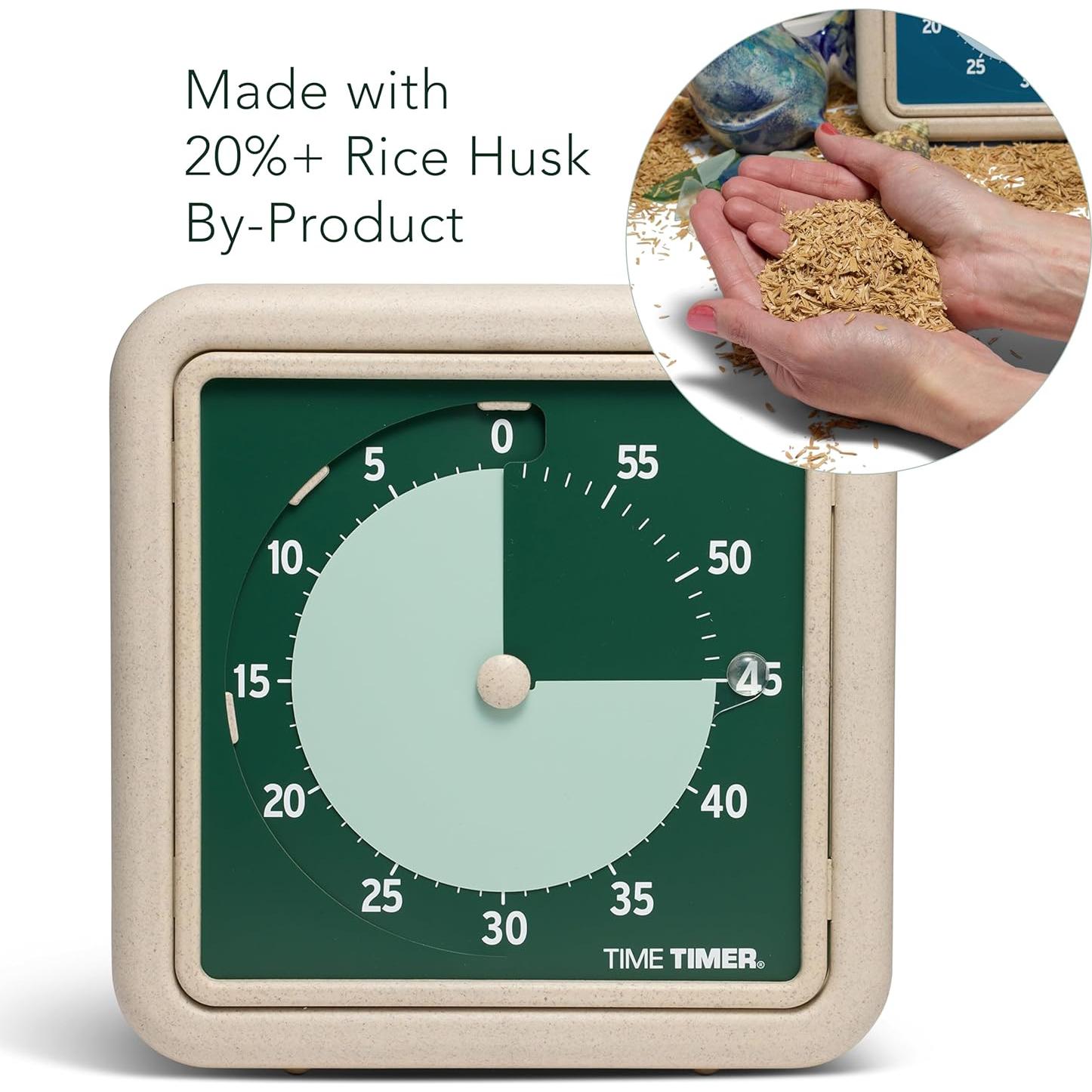 Temporizador Visual Time Timer Eco 60 Minutos 20.32 cm Verde