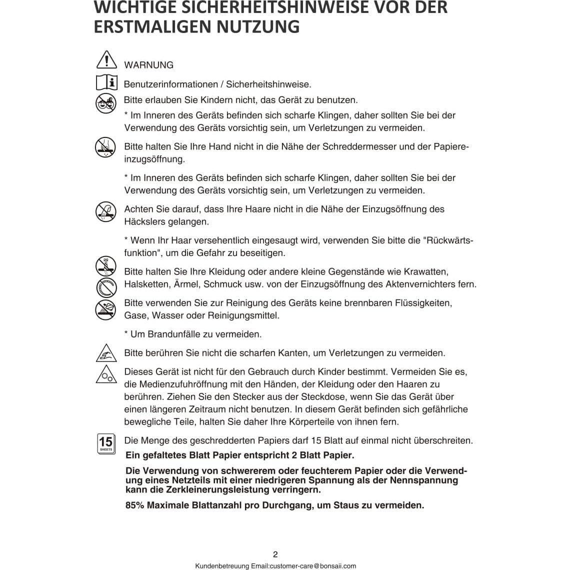 Trituradora de Papel Bonsaii C275-A Corte Cruzado 12 Hojas