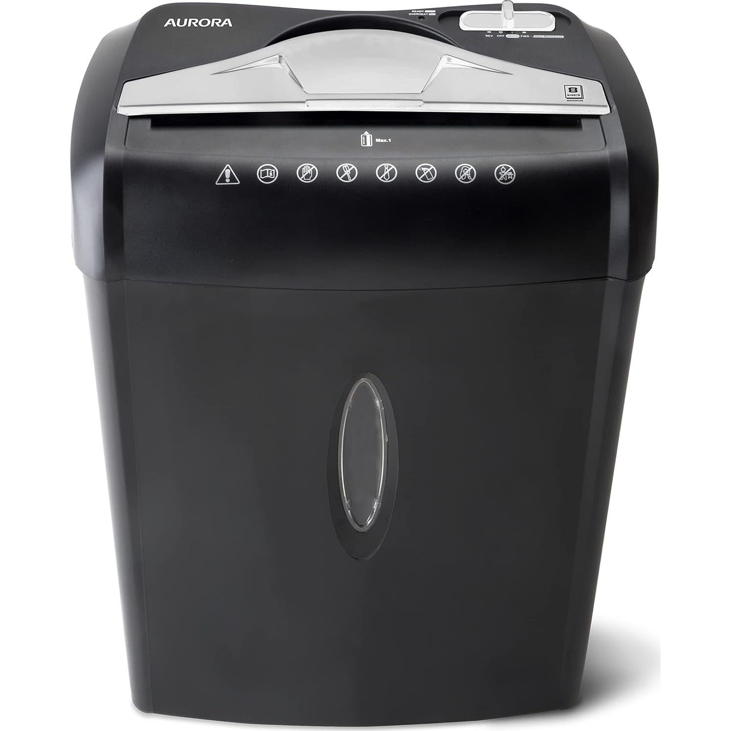 Destructora de Papel y Tarjetas Aurora AU875XZ, Corte en Cruz 8 Hojas