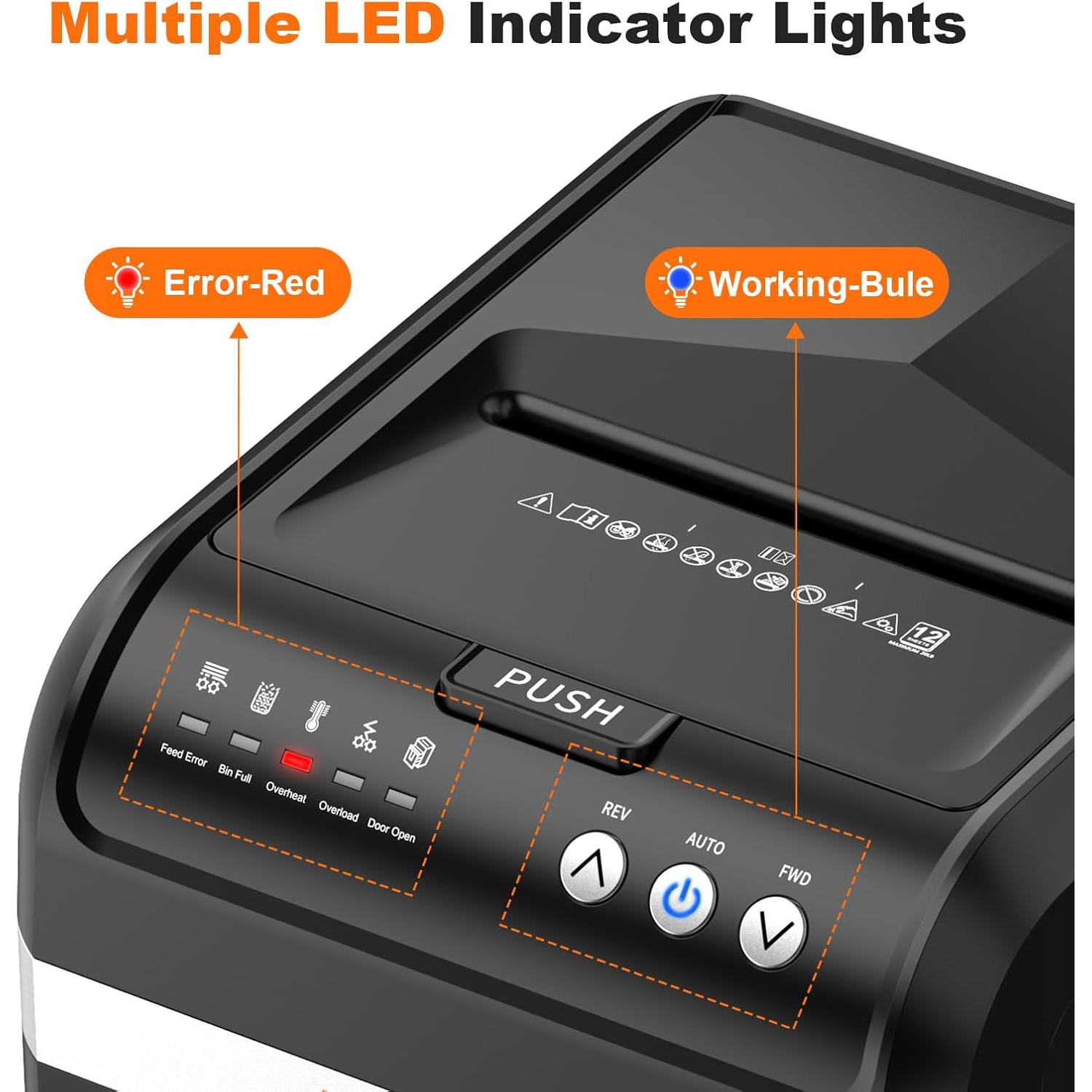 Trituradora de Papel Bonsaii C283-A 200 Hojas Automática P-4
