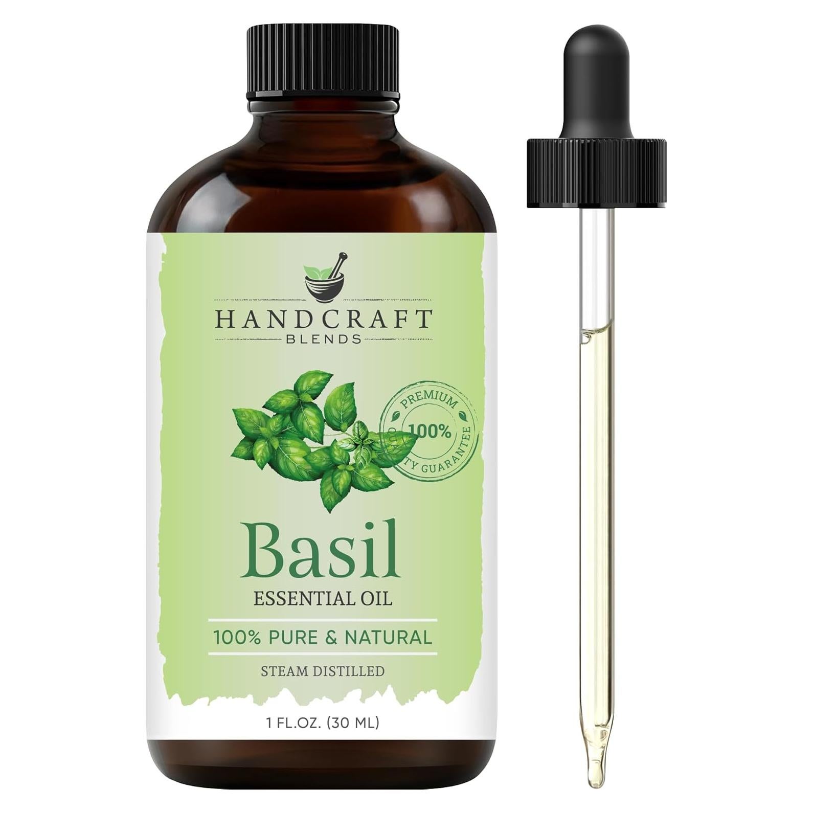 Aceite Esencial de Albahaca Handcraft Blends 30 ml 100% Puro