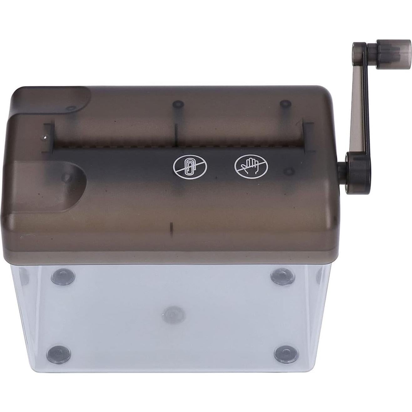 Destructora de Papel Manual QANYEGN Gris 20.5cm 2 Hojas