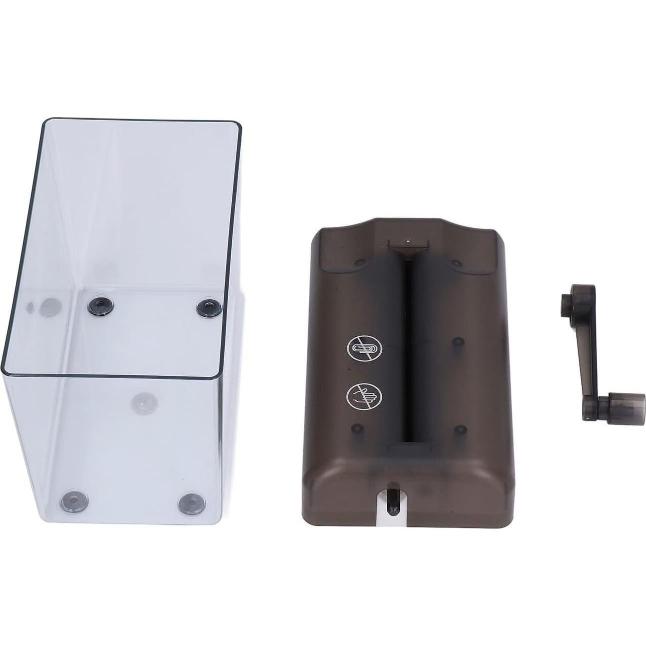 Destructora de Papel Manual QANYEGN Gris 20.5cm 2 Hojas