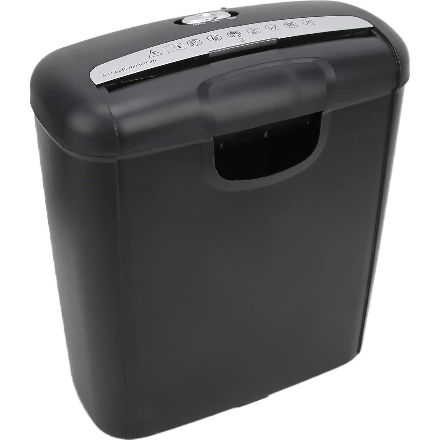 Trituradora de Papel Eléctrica Buachois Mini 6 Hojas 10L