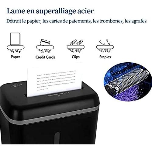 Trituradora de Papel WOLVERINE SD9101 8 Hojas P-5 Ultra Silenciosa