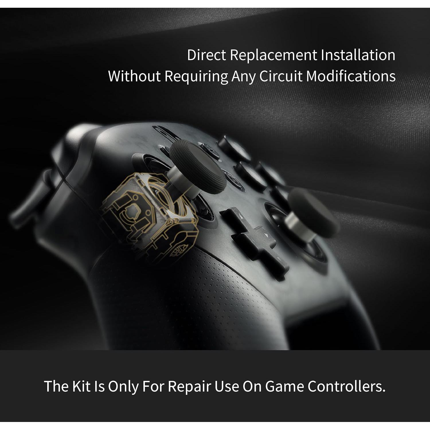 GuliKit TMR Kit Reemplazo Joystick PS5 DualSense Anti-Deriva