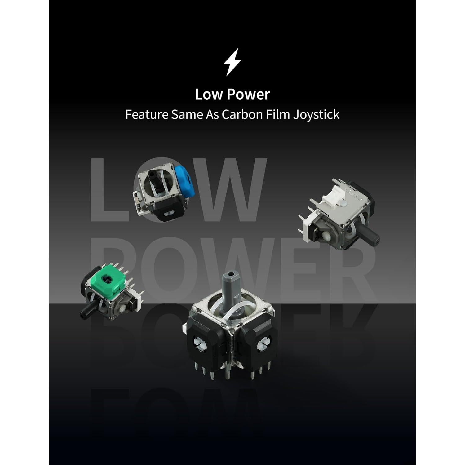 GuliKit TMR Kit Reemplazo Joystick PS5 DualSense Anti-Deriva