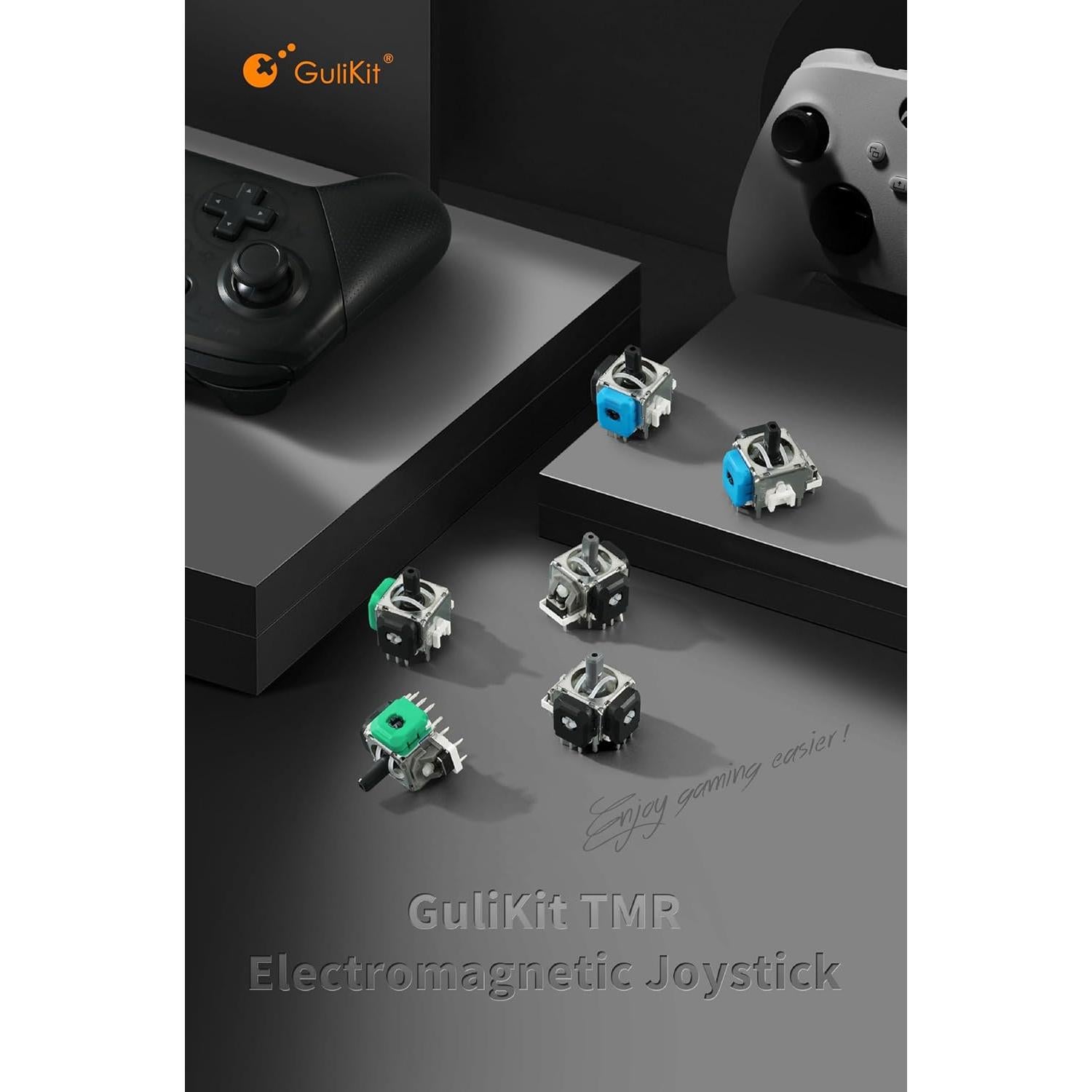 GuliKit TMR Kit Reemplazo Joystick PS5 DualSense Anti-Deriva