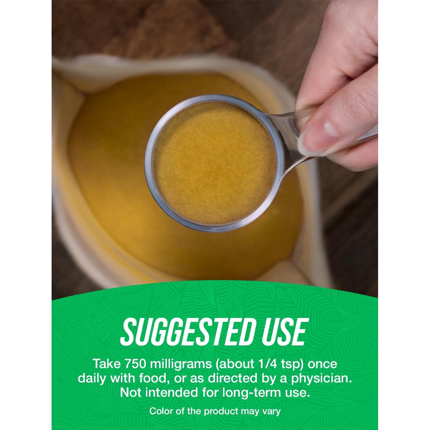 Extracto en polvo de hoja de gayuba BulkSupplements 500g