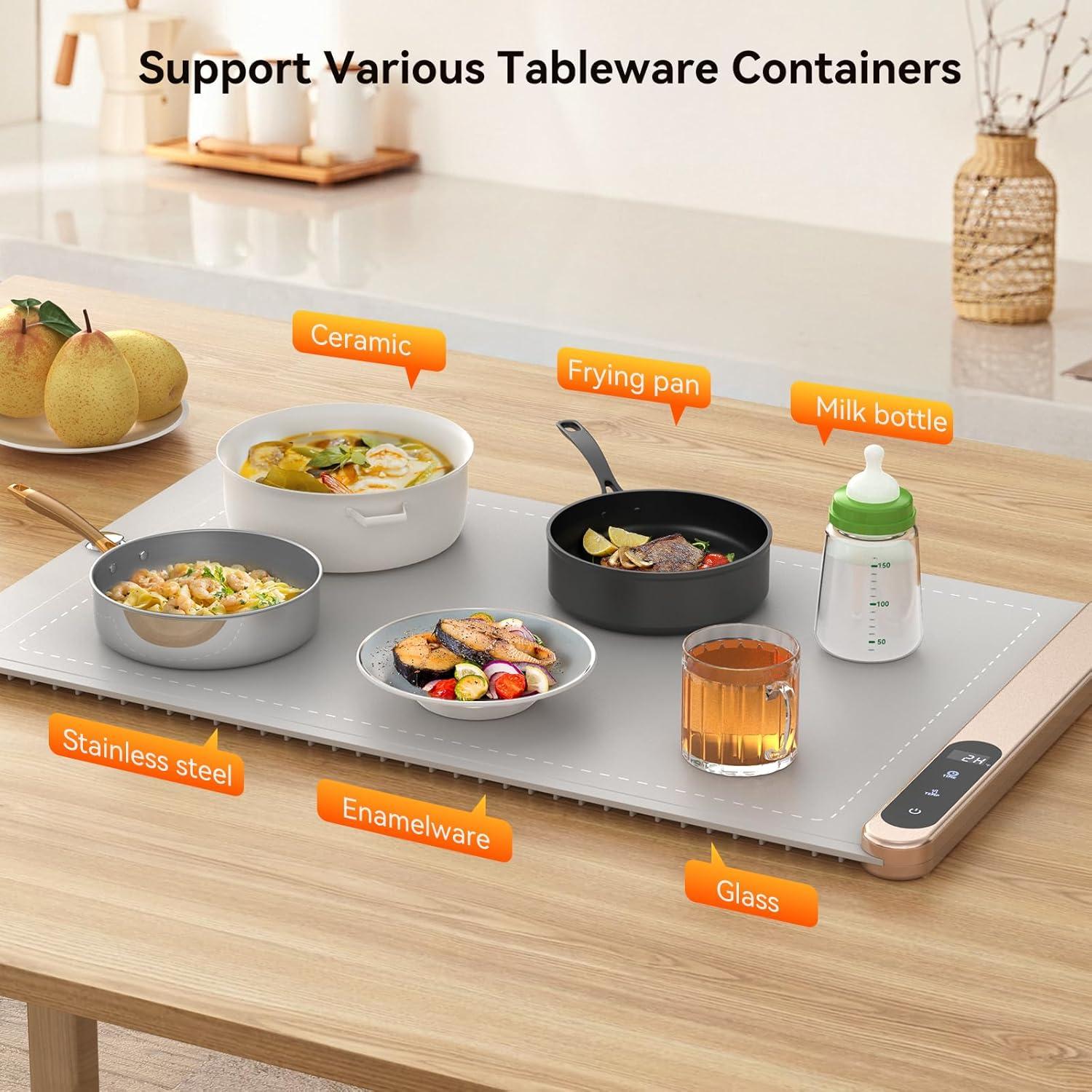 Bandeja Calentadora Eléctrica Orantronx OT-MC-02 50-212°C