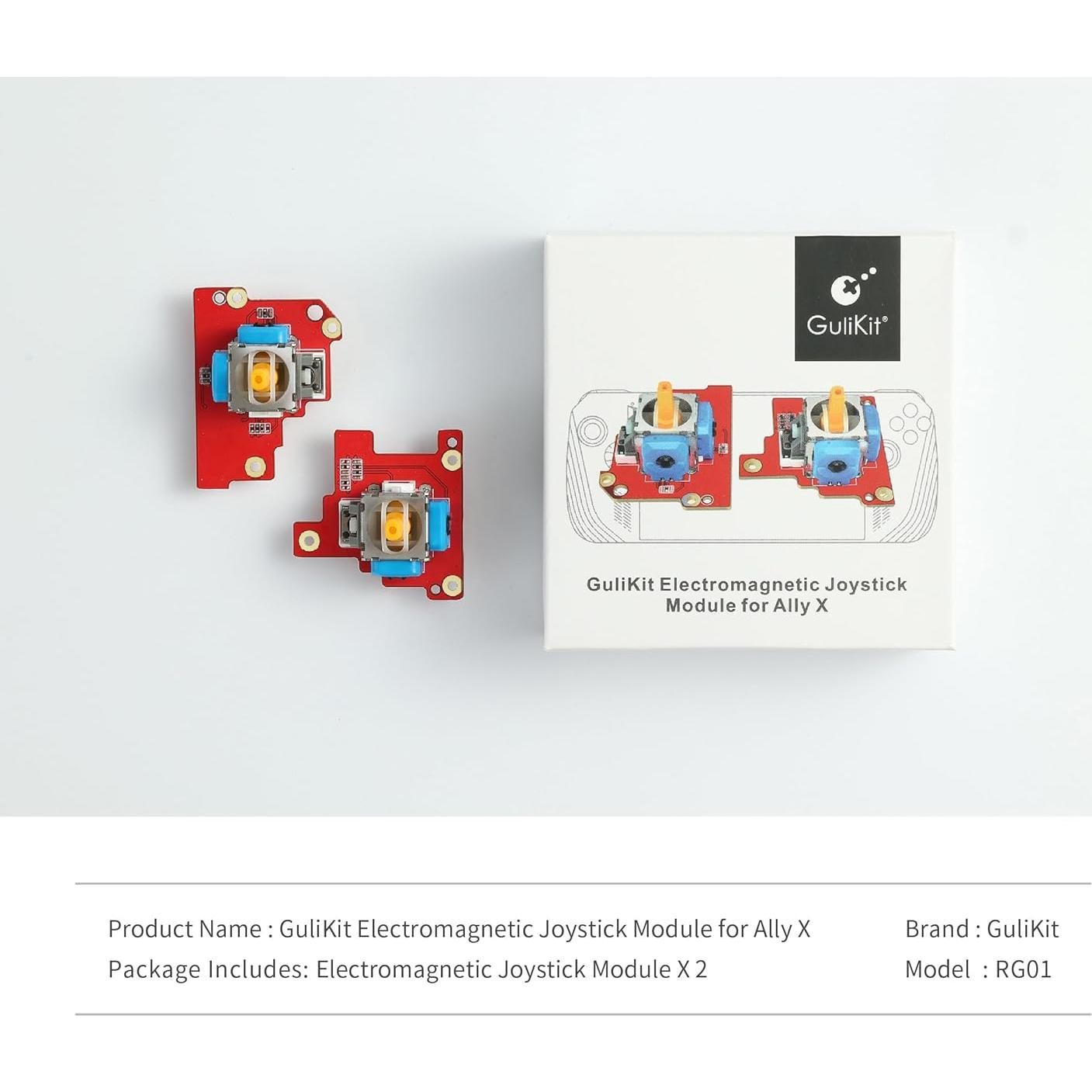 Joystick GuliKit para ROG Ally X - Reemplazo Anti Drift