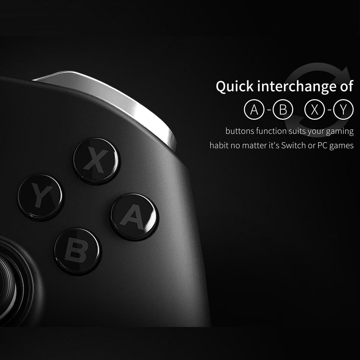 Controlador Inalámbrico GuliKit King Kong 2 Pro para Switch y PC