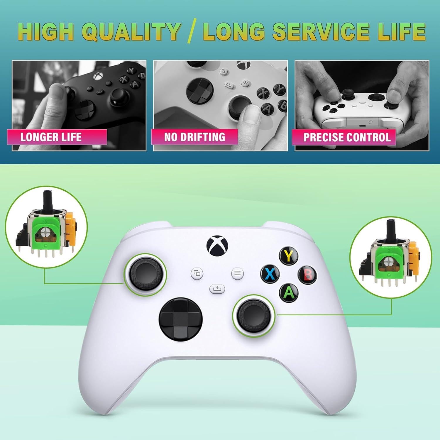 Joystick Analógico 3D Intec Gaming para Xbox Series S/X - Juego de 4