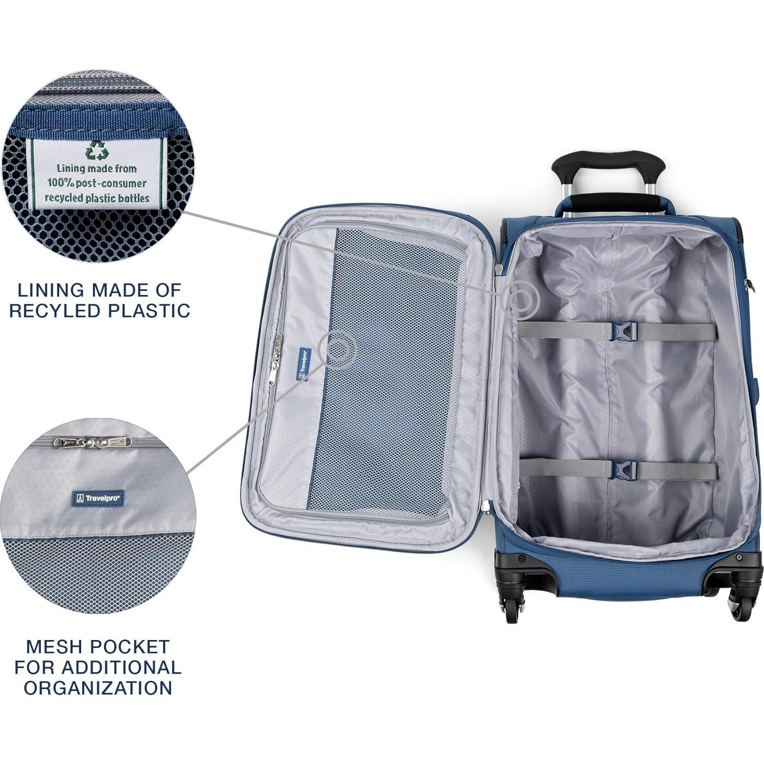 Maleta Expandible Travelpro Maxlite 5 21" Azul Ensign Ligera