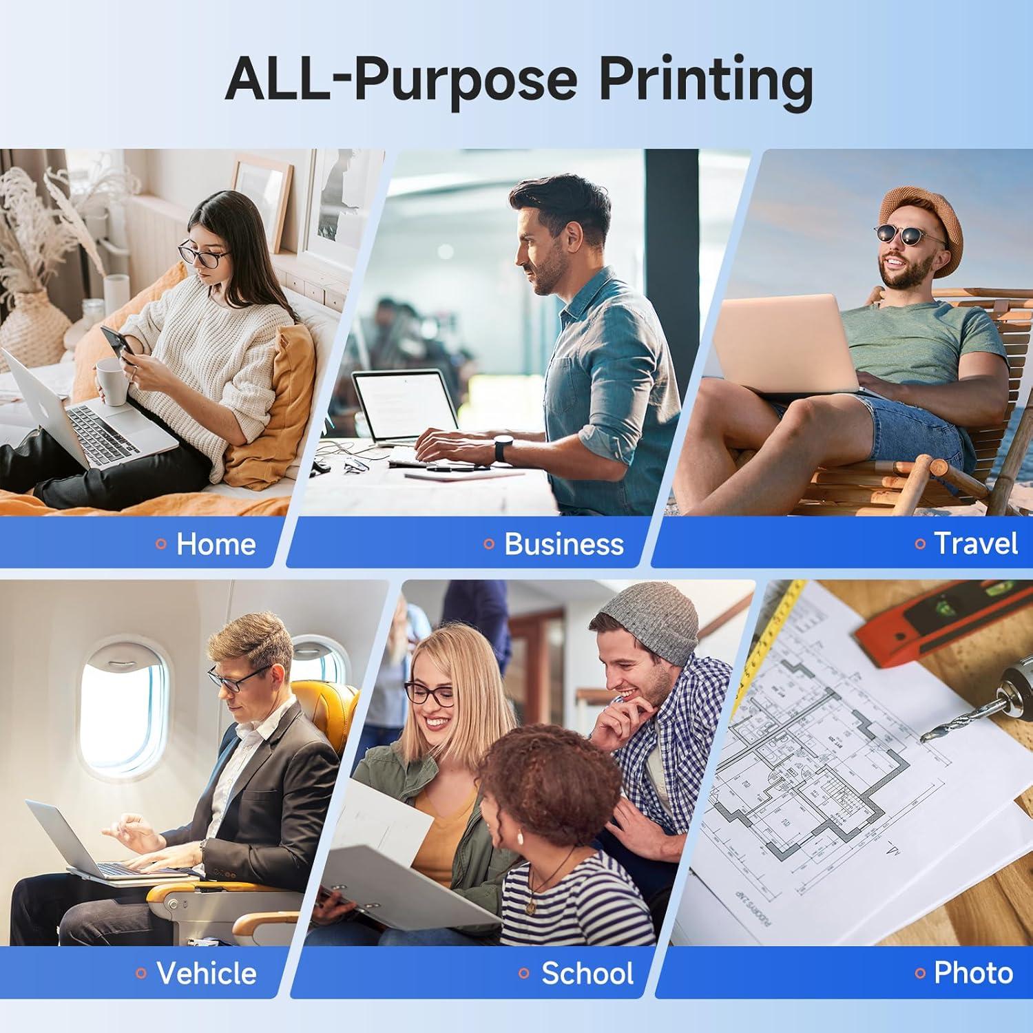 Impresora Portátil iDPRT MT610 Pro Inalámbrica 300DPI Negro