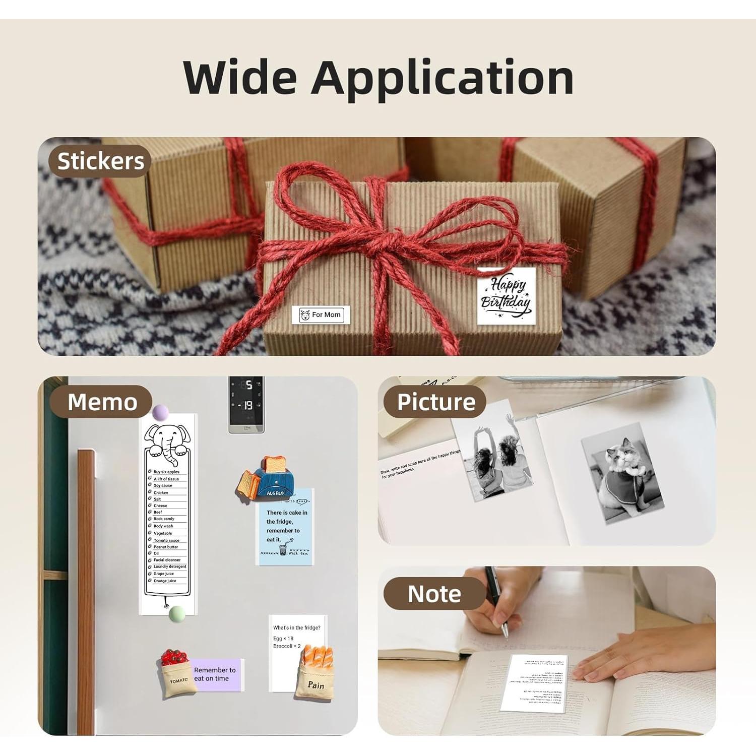 Impresora de Etiquetas Térmica ORGSTA S002 Bluetooth 300 DPI