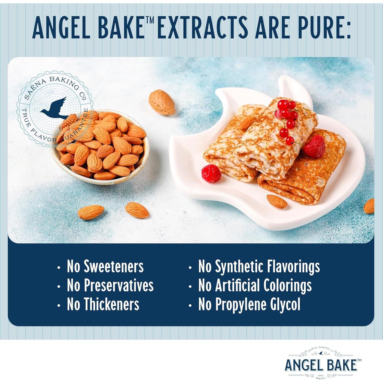 Extracto de Almendra Pura Saena 3.78 L - Sin Gluten, Vegano, Kosher