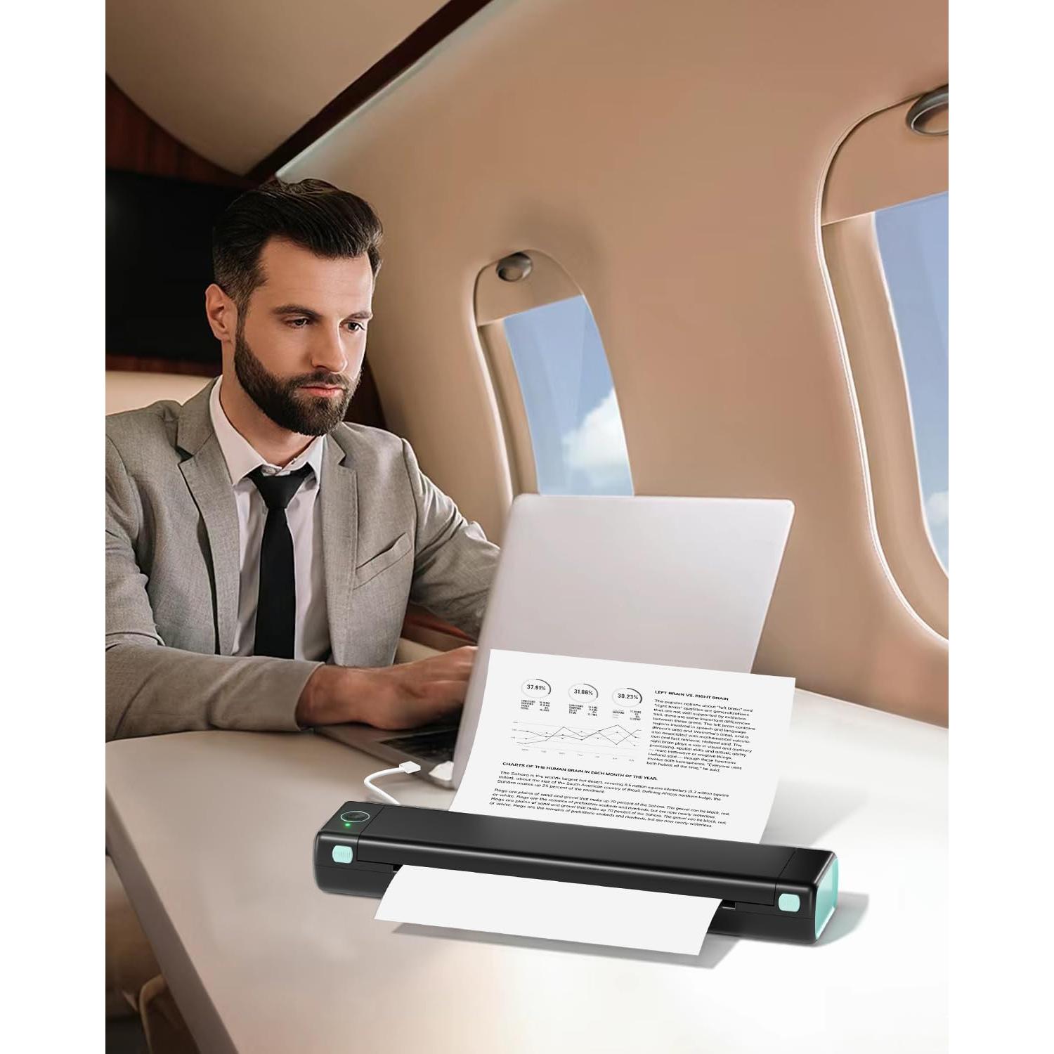 Impresora Portátil Phomemo M08F Pro Bluetooth Térmica 8.5x11