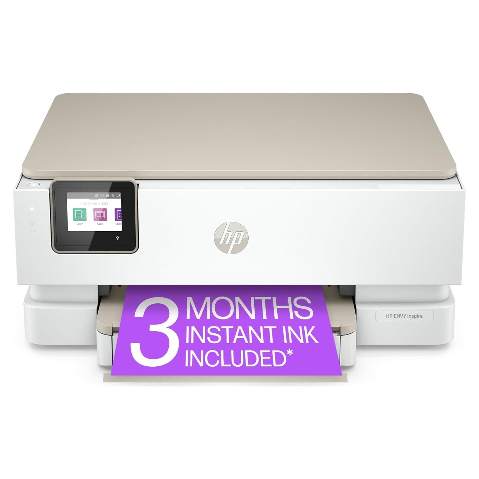 Impresora Multifuncional HP ENVY Inspire 7255e Inalámbrica