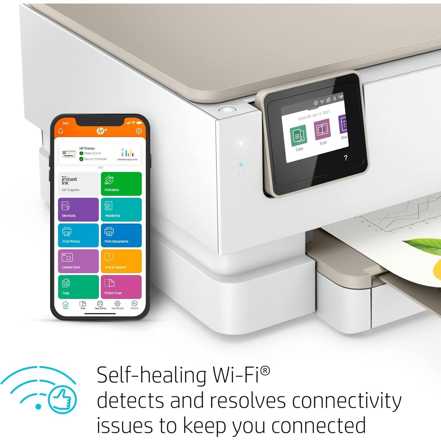 Impresora Multifuncional HP ENVY Inspire 7255e Inalámbrica