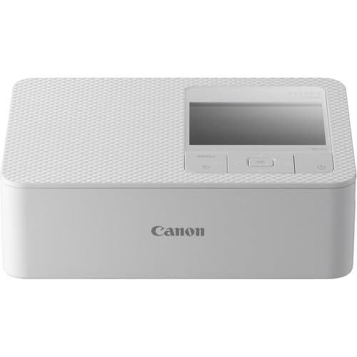 Impresora de Fotos Compacta Canon SELPHY CP1500 Blanca + Tinta y Papel KP-108IN + 64GB