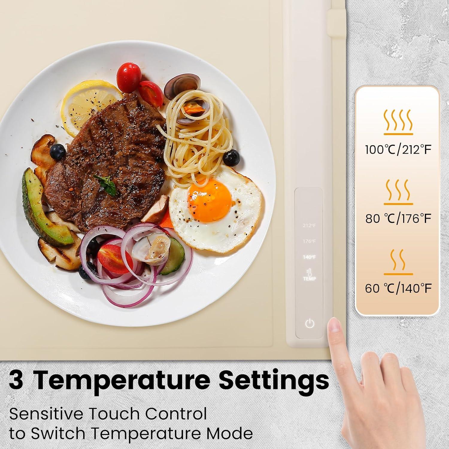 Estera Calentadora de Comida Beauty Star 50W Plegable 1.34kg