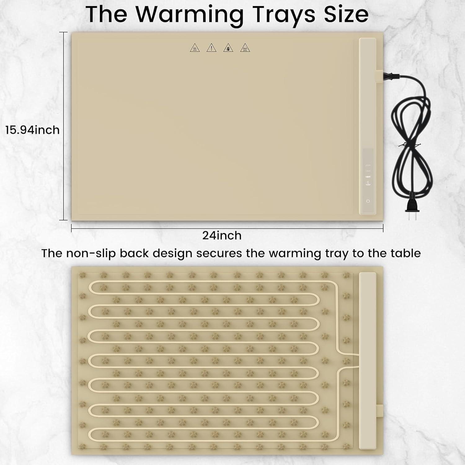 Estera Calentadora de Comida Beauty Star 50W Plegable 1.34kg