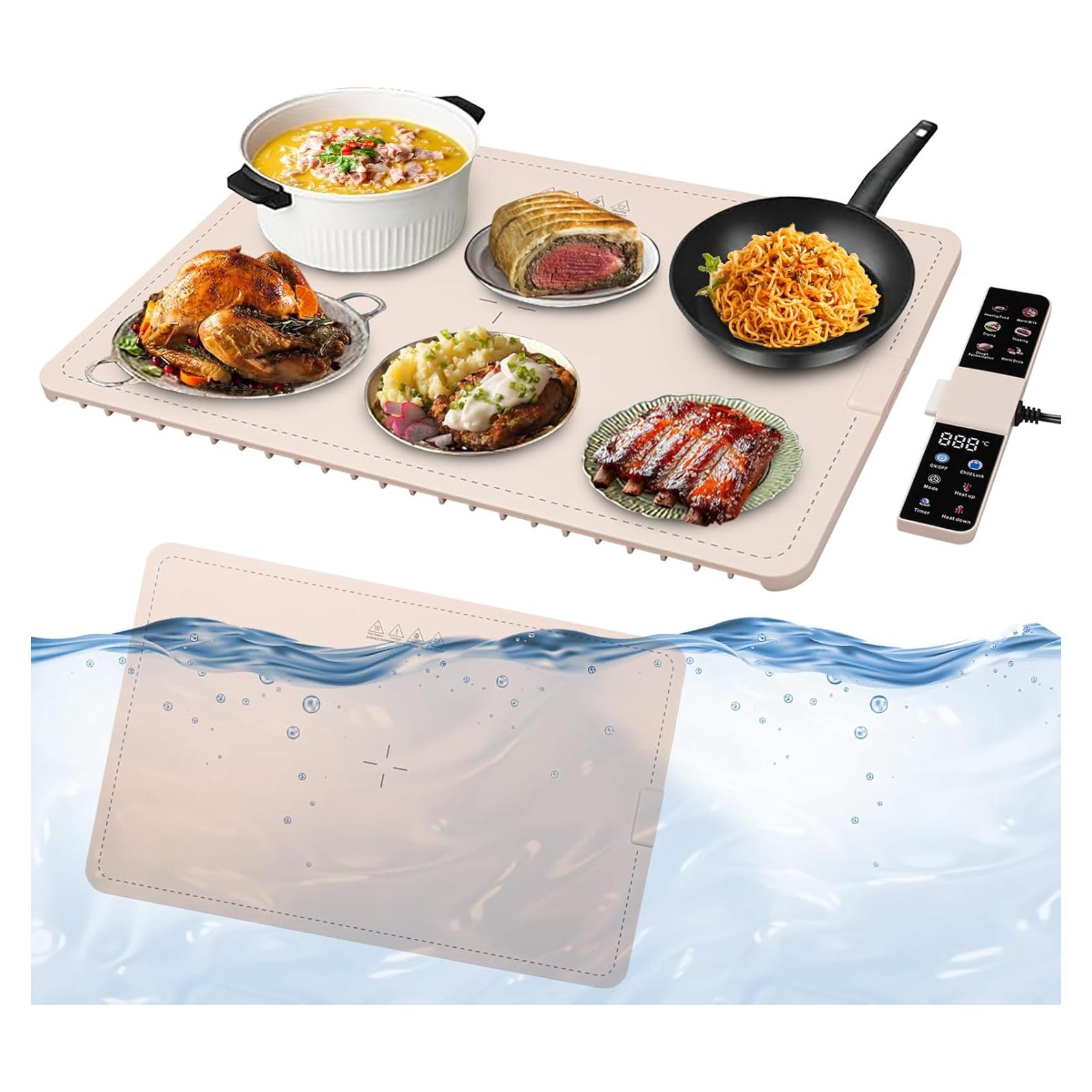 Alfombrilla Calentadora de Comida SENYAKI 7 Temperaturas 41cm