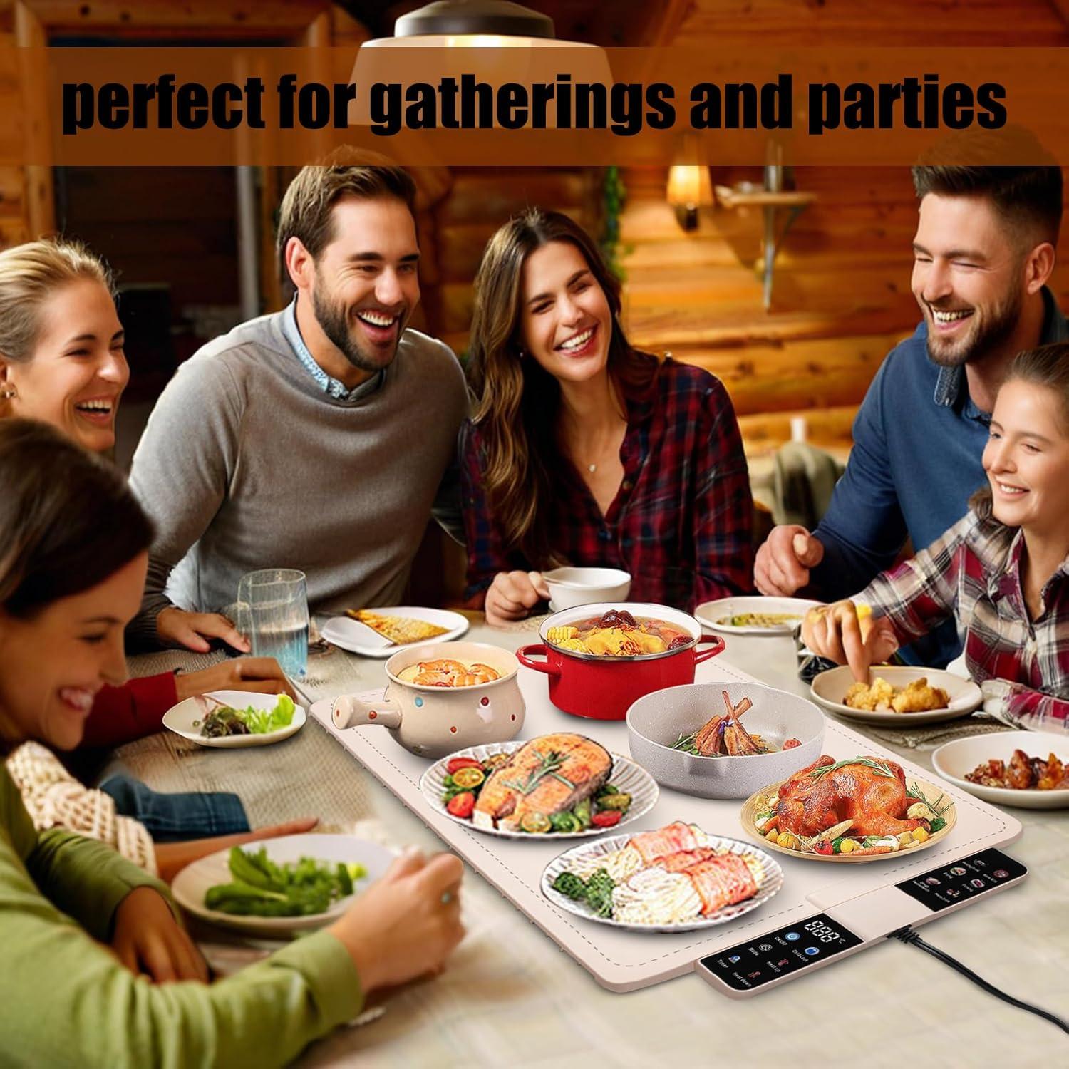 Alfombrilla Calentadora de Comida SENYAKI 7 Temperaturas 41cm