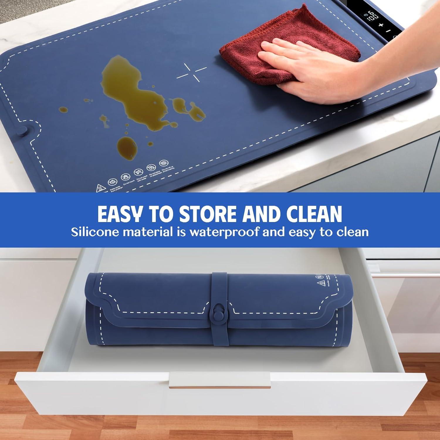 Bandeja Calentadora Eléctrica Mooues 250W Azul 60x40cm