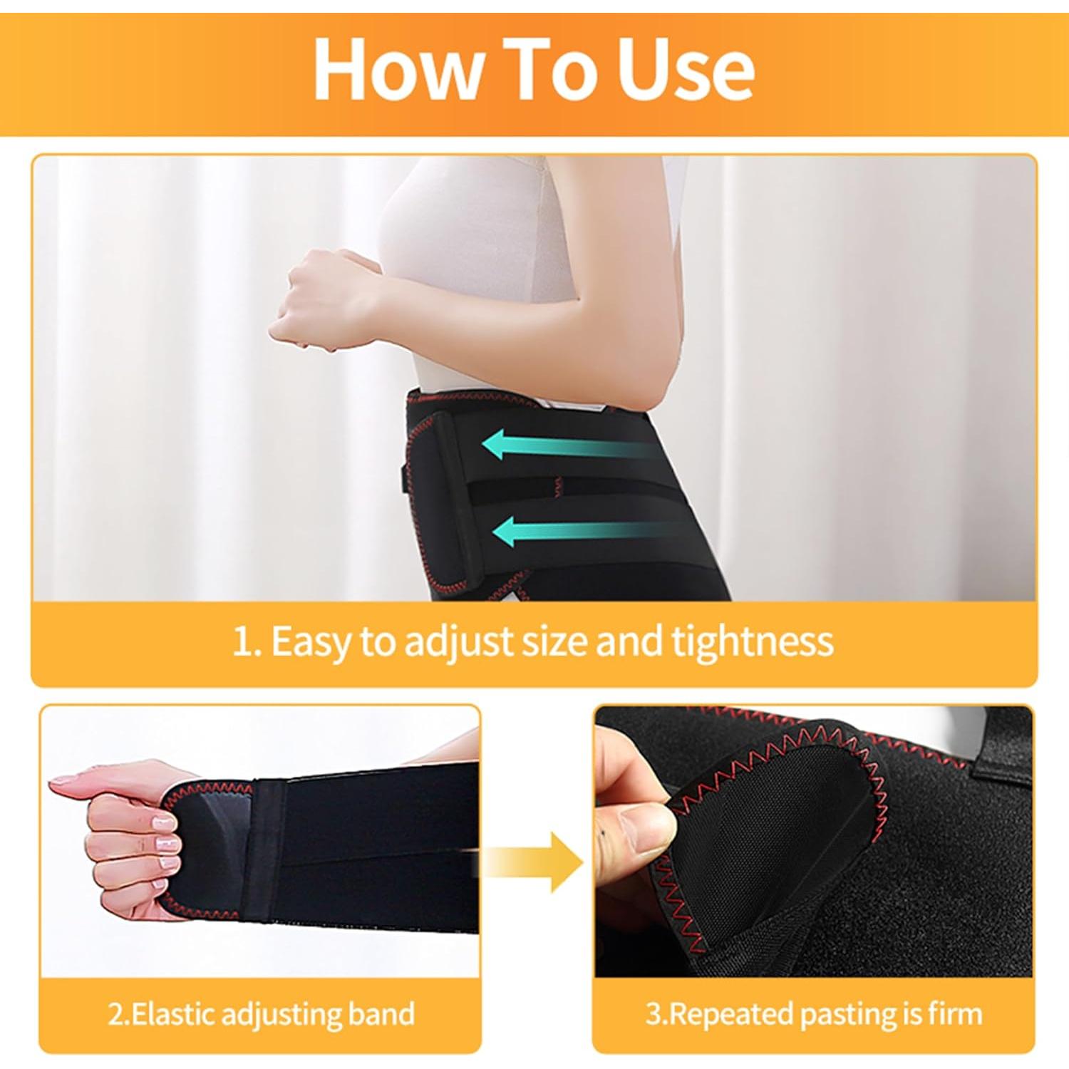 Almohadilla Térmica Menstrual AIELEPH con Masaje y Calor