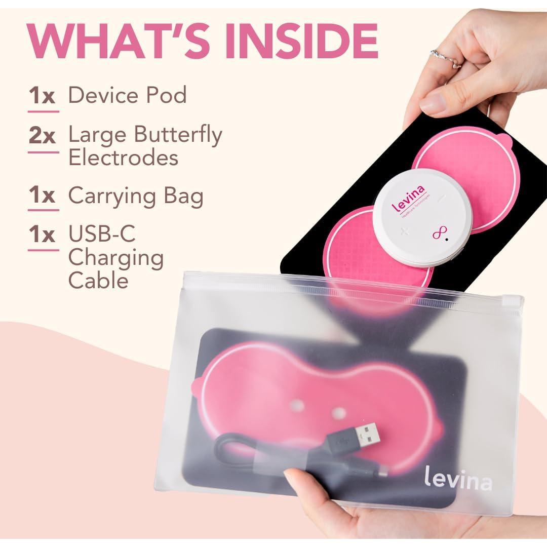 Dispositivo de Alivio Menstrual Levina RS-38 TENS Inalámbrico