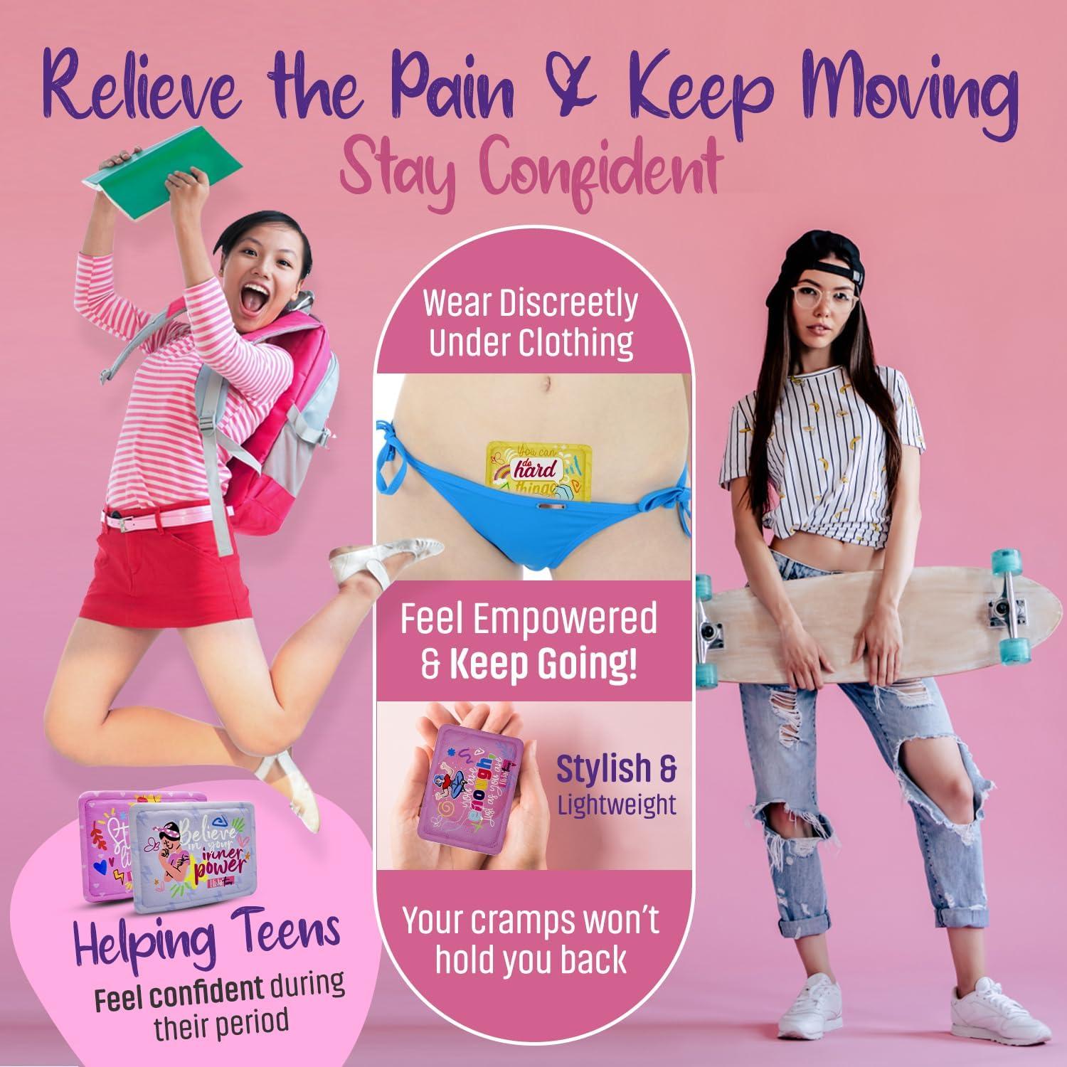 Almohadilla Térmica Desechable Eli&Val para Calambres Menstruales