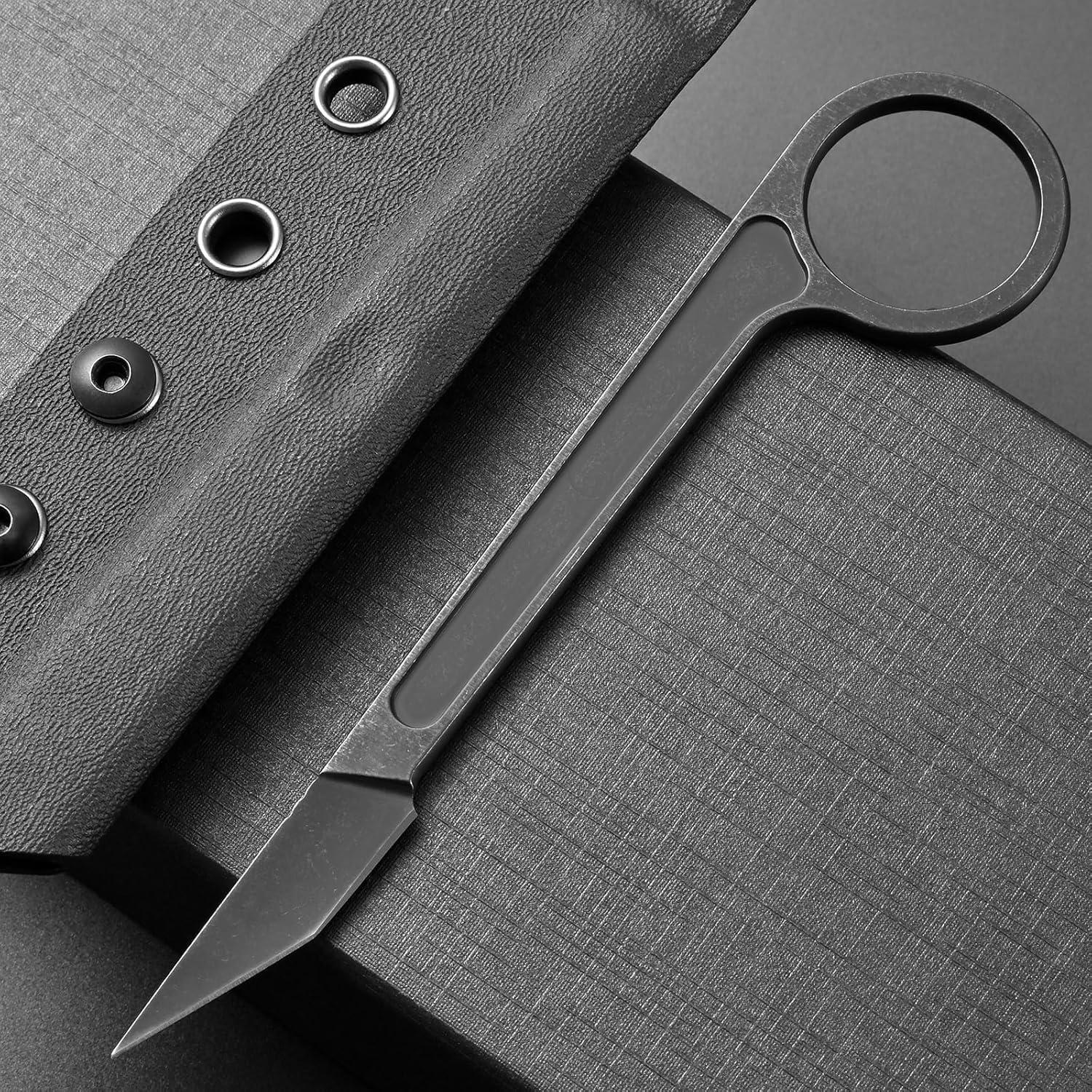 Cuchillo de hoja fija Gtkii Gtk104 acero D2 camping 14 cm