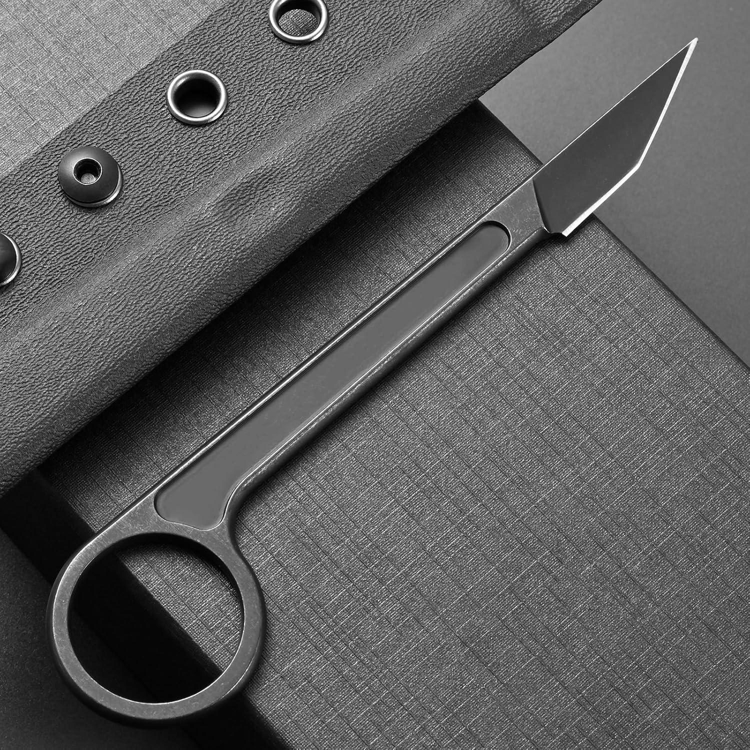 Cuchillo de hoja fija Gtkii Gtk104 acero D2 camping 14 cm