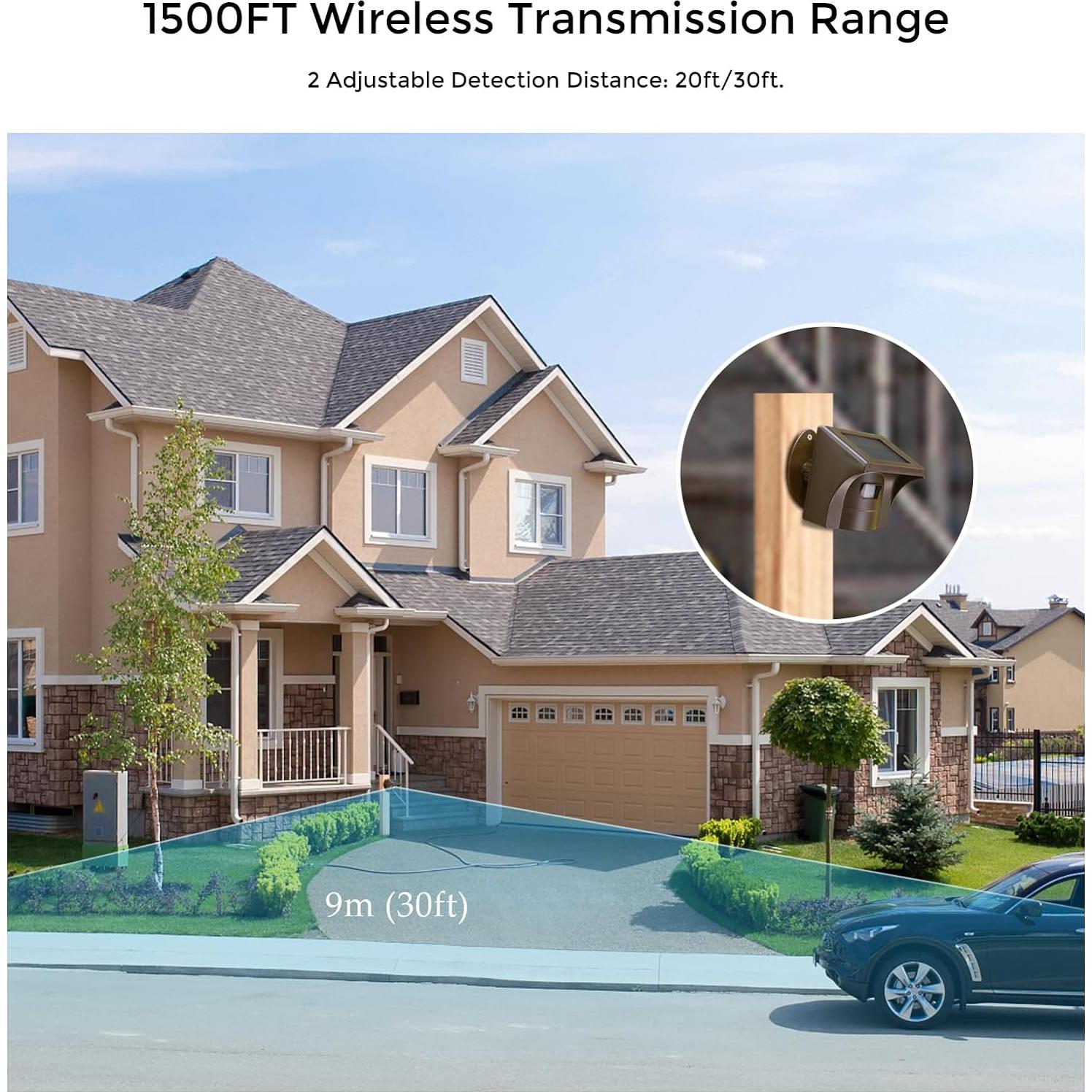 Alarma Inalámbrica Solar eMACROS Pro 3 con App - 457m