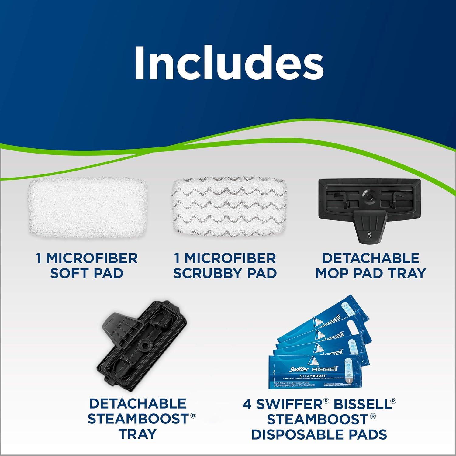 Aspiradora y Mop de Vapor Bissell Symphony Pet 1543A 4.8kg