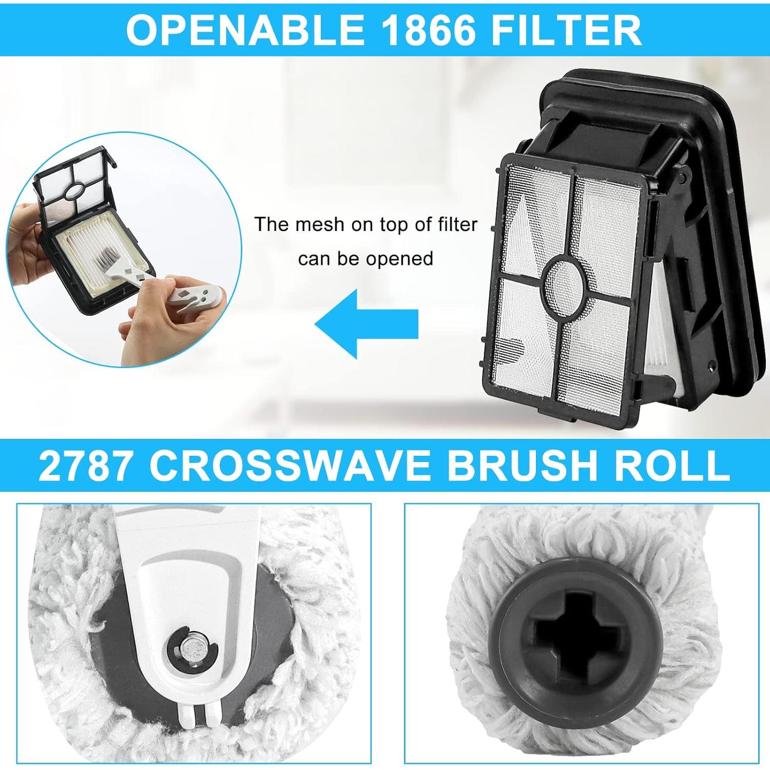 Piezas de Repuesto LUXRILIX para Bissell CrossWave Max 2787 1866