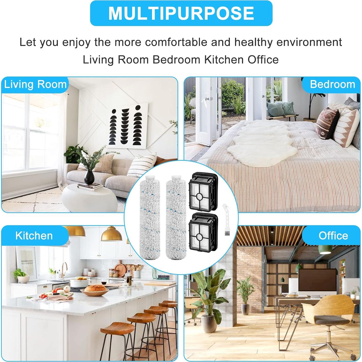 Piezas de Repuesto LUXRILIX para Bissell CrossWave Max 2787 1866