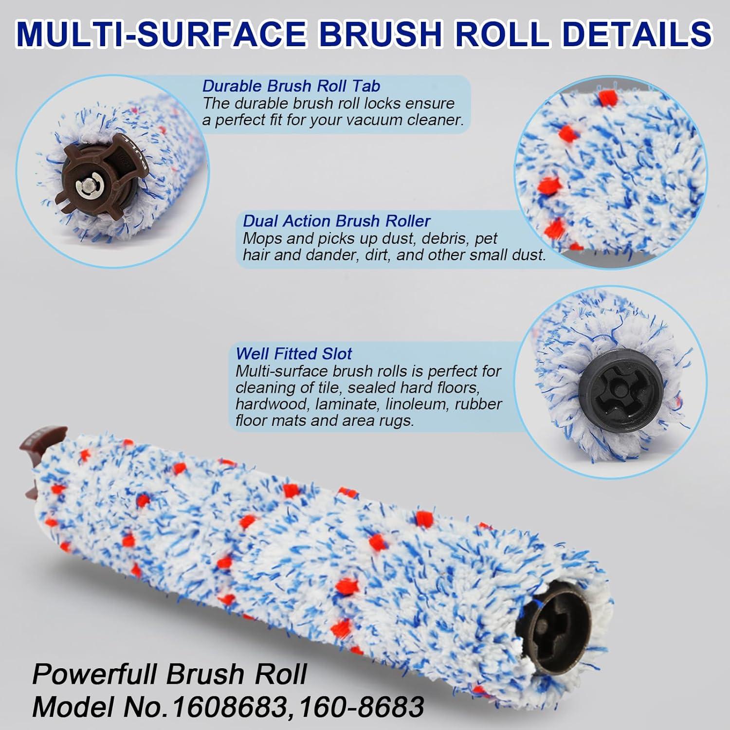 Rodillos de Cepillo Multi-Superficie Lemige + Filtros Bissell