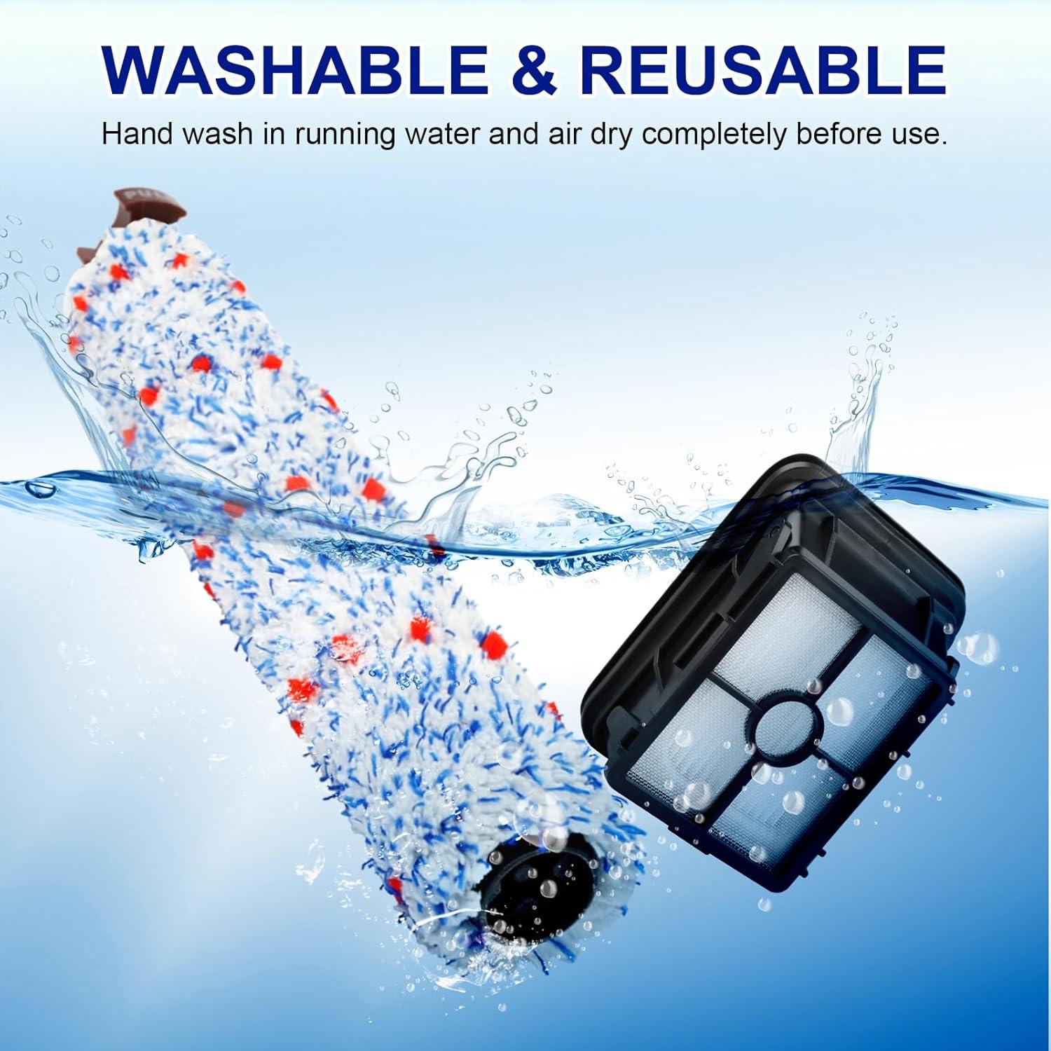 Rodillos de Cepillo Multi-Superficie Lemige + Filtros Bissell